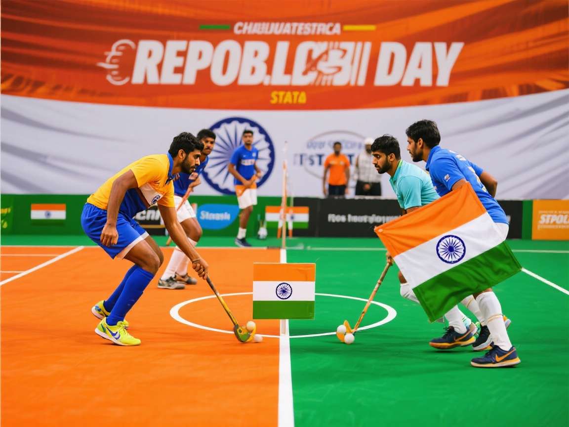 Republic Day Tournament in India Table Tennis Elite India Table Tennis Elite Republic Day Tournament poster
